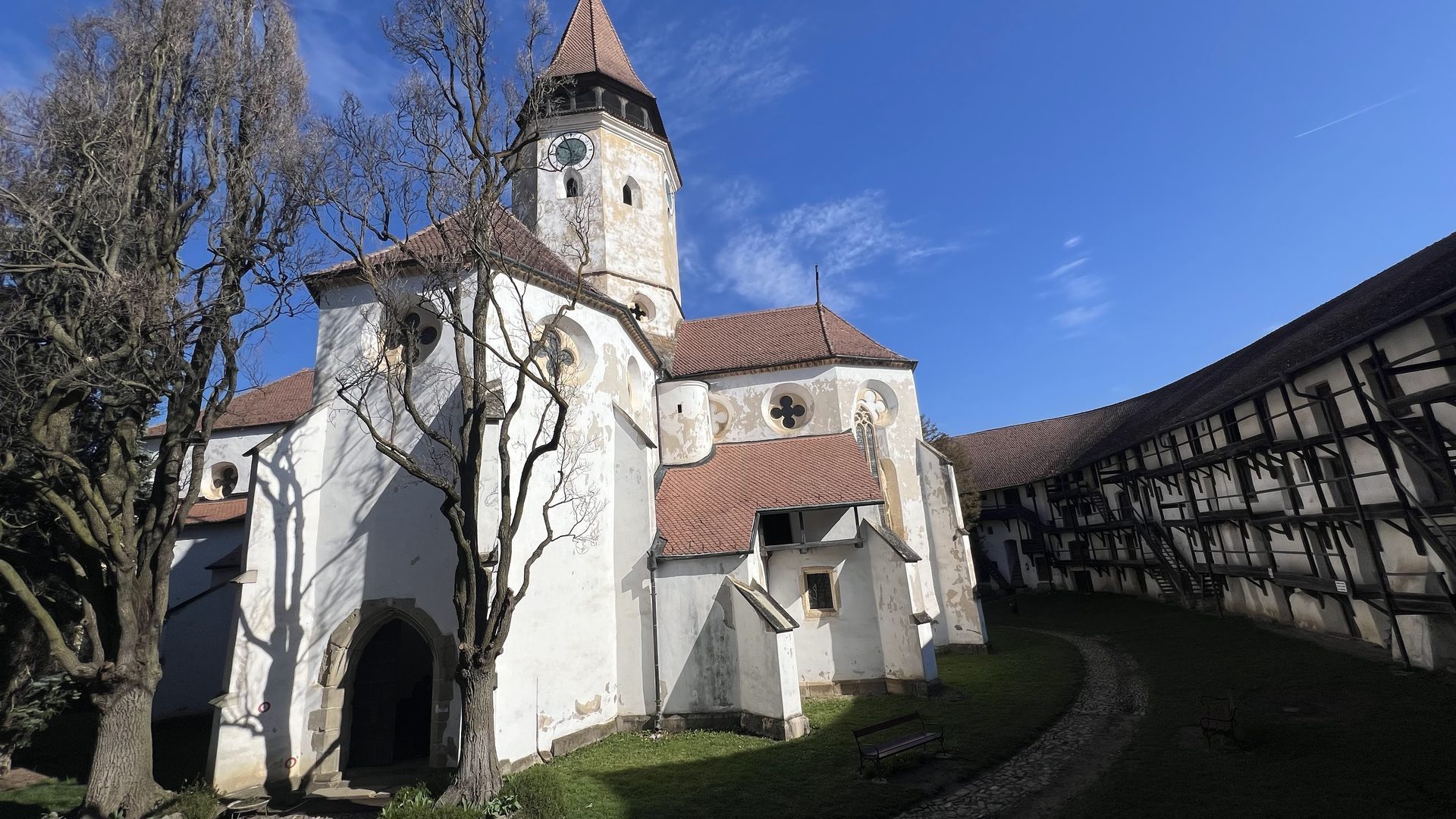 Prejmer fortified church, European Bison & the Screaming Waterfall photo 1