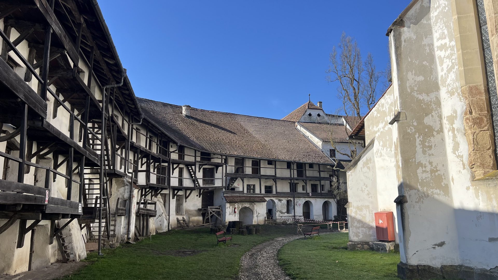 Prejmer fortified church, European Bison & the Screaming Waterfall photo 2